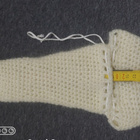 Alina´s Handmade käsin virkattu peniksenlämmitin vaalea - pikkukuva 4