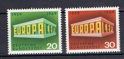 L-Saksa 1969 - Europa CEPT ++