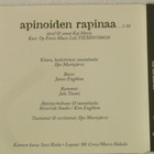 Kaj Harju • Apinoiden Rapinaa CD-Single - pikkukuva 2
