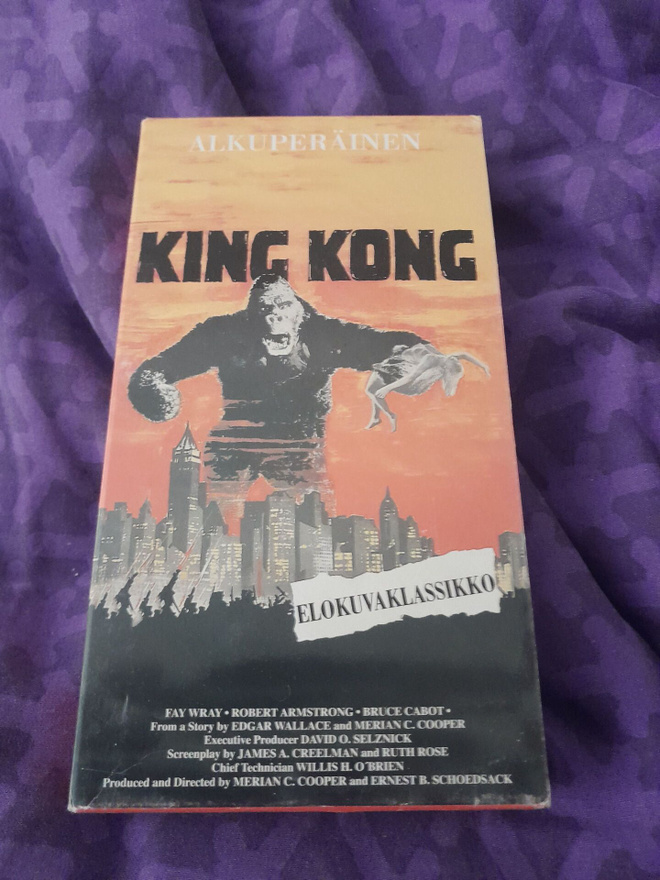 King kong vhs