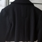 Musta OIS Scandinavian easywear lyhyt Jakku / Takki koko 38 - pikkukuva 5