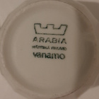 Arabia Vanamo rusk valk 3x kuppi ja asetti - pikkukuva 5