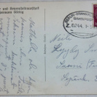 Vanha saksalainen postikortti leimalla - pikkukuva 4