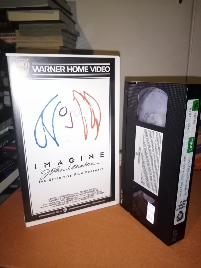 VHS IMAGINE -  JOHN LENNON ( SIS POSTIKULU  )