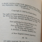 Frank Herbert - Dune Messiah (paperback) - pikkukuva 3