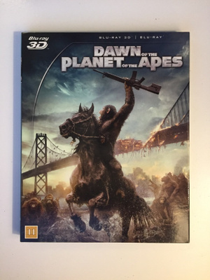 Apinoiden Planeetan Vallankumous (Blu-ray 3D + Blu-ray) 2014