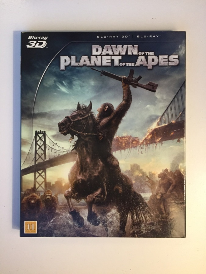 Apinoiden Planeetan Vallankumous (Blu-ray 3D + Blu-ray) 2014