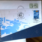 FDC Leijonamerkki euronaikaan 31.12.2001 - 1.1.2002 - pikkukuva 1