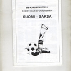Suomi-Saksa MM-karsintaottelu 2.6.2001 Olympiastadion - pikkukuva 1