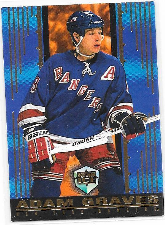 1998-99 Pacific Dynagon Ice #120 Adam Graves New York Ranger
