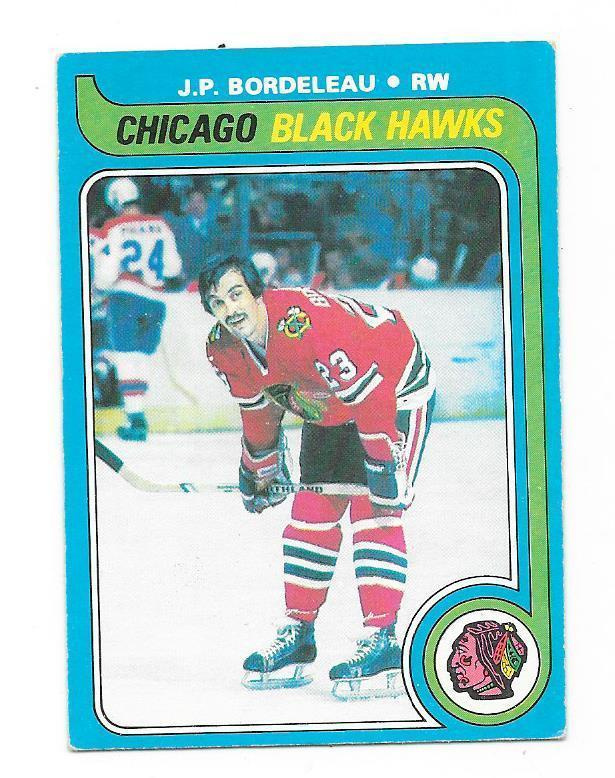 1979-80 OPC #212 J.P. Bordeleau Chicago Blackhawks