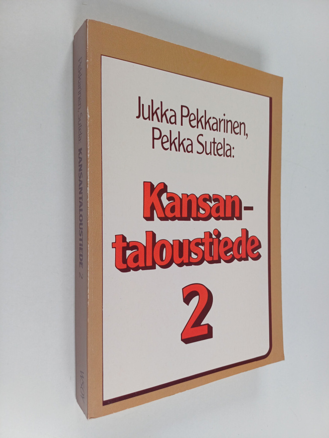 Jukka Pekkarinen : Kansantaloustiede 2