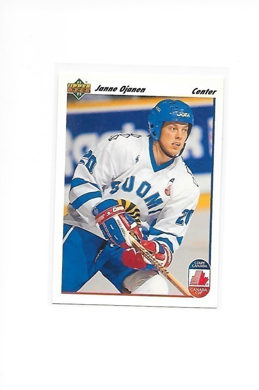 1991-92 Upper Deck Canada Cup #25 Janne Ojanen Tappara