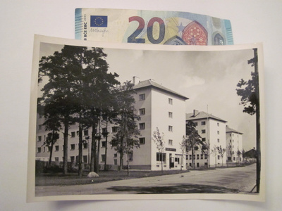 Postikortin Alkup. Valokuva Mikä Paikkakunta? 1950-l