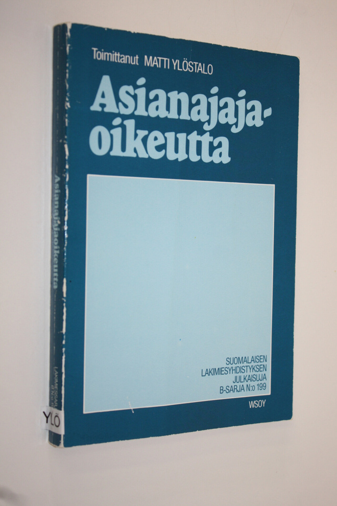Matti (toim.) Ylöstalo : Asianajajaoikeutta