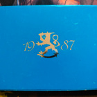 Rahasarja 1987 Suomen Rahapajan leimakiiltoiset metallirahat - pikkukuva 2