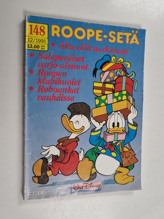 Walt Disney : Roope-setä 12/1991