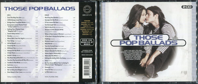 THE BB BAND . 2 CD-LEVYN BOXI . THOSE POP BALLADS