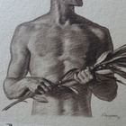 SPORT Kunniataulu v. 1935 miehet, pahvia aito vanha - pikkukuva 2