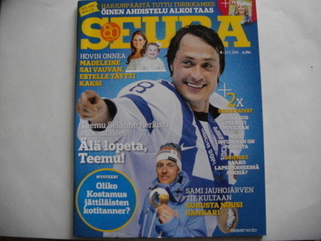 Seura lehti Nro 9/2014 (11.11)