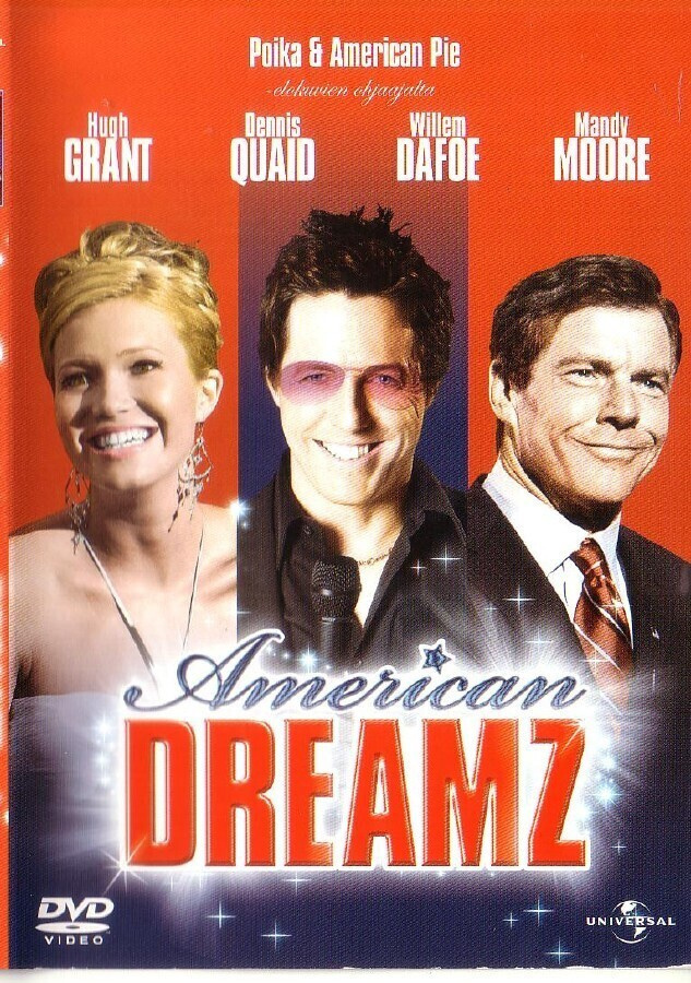dvd, American Dreamz (Hugh Grant, Dennis Quaid, Willem Dafoe