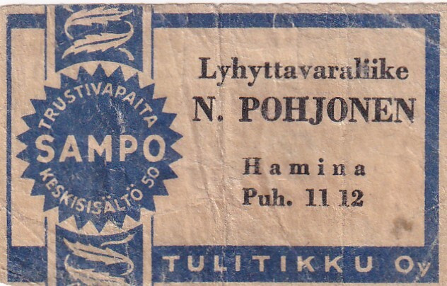 Hamina, N. Pohjonen , Sampo   s22