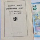 VANHA Ohjeet Lotta Svärd Lääkintäjaosto 1933 - pikkukuva 2