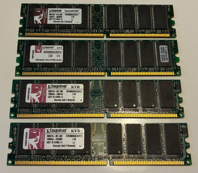 Kingston DDR1 512mb