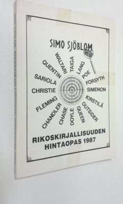Simo Sjöblom : Rikoskirjallisuuden hintaopas 1987
