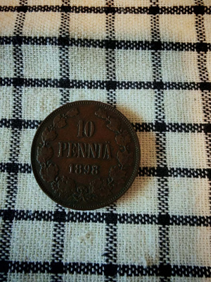 10 penniä 1898