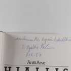 Antti Arve : Hjallis (signeerattu, tekijän omiste) - pikkukuva 3