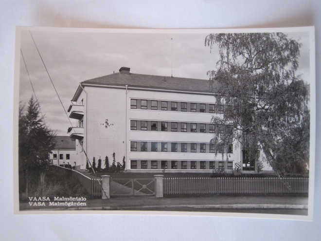 VANHA Postikortti Vaasa 1950-luku Alkup.Mallikappale