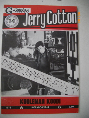 Jerry Cotton 15/1978: Kuoleman koodi (21.5)