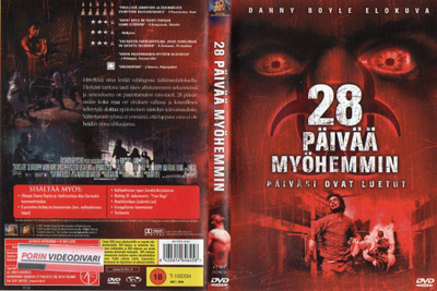 28 päivää myöhemmin (16 561) k -FI- DVD suomik. cillian mur