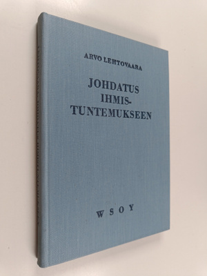 Arvo Lehtovaara : Johdatus ihmistuntemukseen