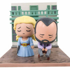 WESTWORLD DOLORES & ARNOLD (25 616) 2 figure n.7cm +seinä n. - pikkukuva 2