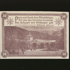 Saksa Notgeld 50 Pfennig, Bad Wildungen 18.10.1918 - pikkukuva 2