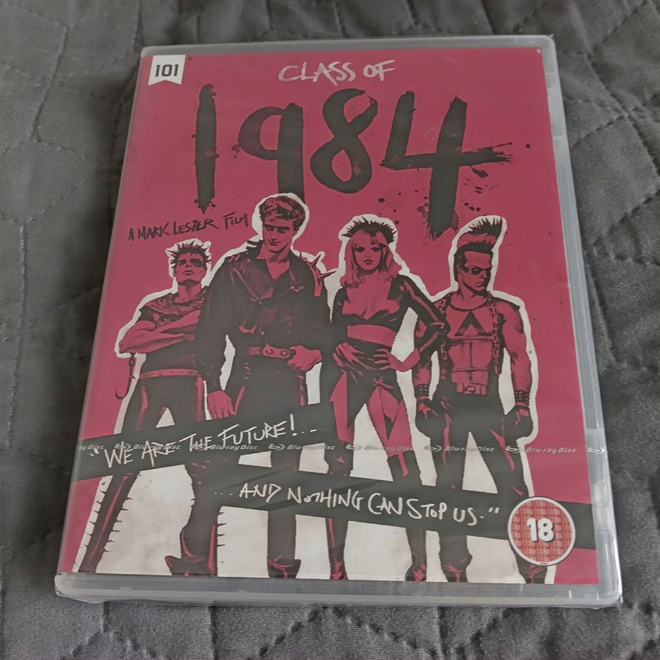 Class Of 1984 Blu-Ray **muoveissa**
