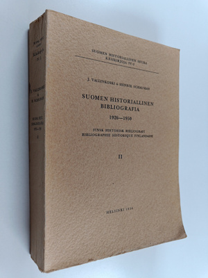 Suomen historiallinen bibliografia 1926-1950 : 2