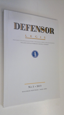 Defensor legis n:o 2/2013