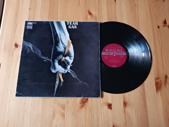 Tear Gas – Tear Gas lp orig UK 1971 Hard Rock rare hieno