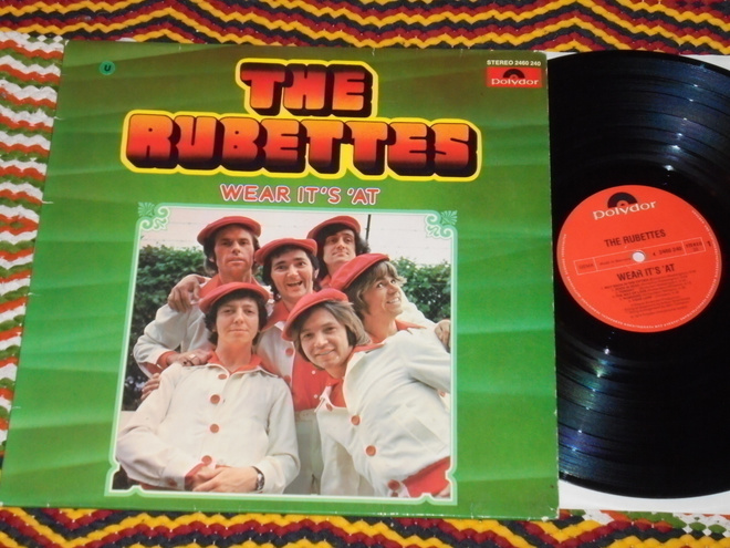 RUBETTES - Wear It's 'At - LP 1974 pop rock and roll EX-