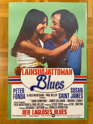 Vanha elokuvajuliste: Lainsuojattoman Blues