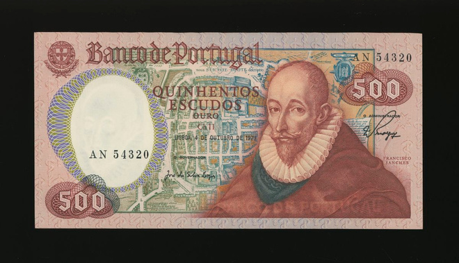 Portugali 500 Escudos 1979, P177(4) XF+