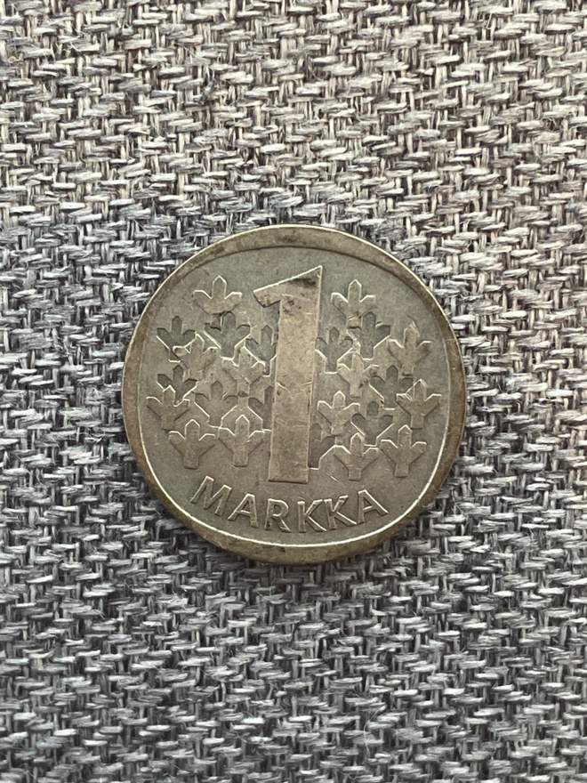 Suomi Markka 1967 Hopeaa 350