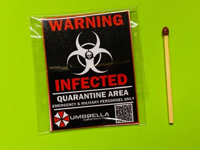 Biohazard Umbrella Corp Jääkaappimagneetti