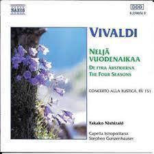 VIVALDI - Neljä Vuodenaikaa CD