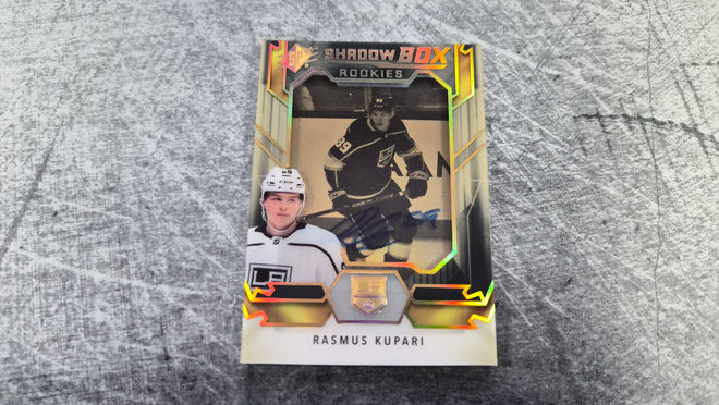 Rasmus Kupari 2021-22 SPx Shadow Box Auto