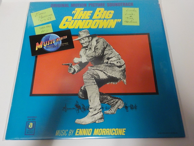 OST - THE BIG GUNDOWN ENNIO MORRICONE M-/M- LP