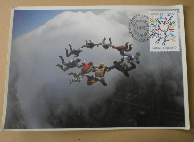 Helsinki, Malmi, muodostelmahyppy, maksikortti 1995